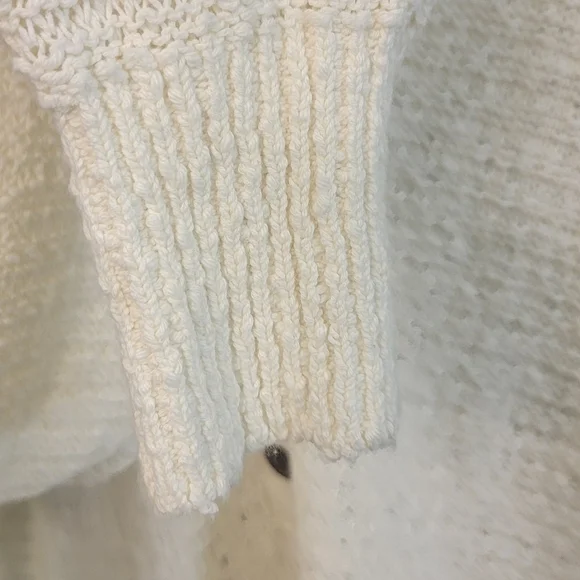 O'Neill Tropical Beach Hooded See Through Sweater Size Small Oversize - Picture 9 of 11